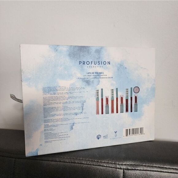 New Profusion Cosmetics Lips of the Ball Lip Liner Matte Lipstick Lip Gloss Set - Picture 2 of 5